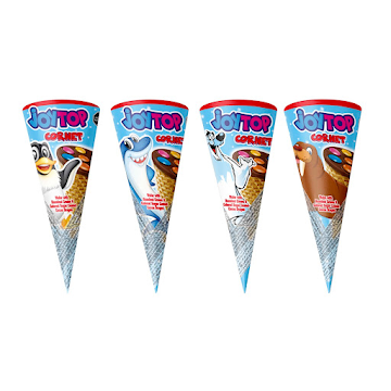 Cono de Galleta Bonart Relleno de Chocolate x 25 gr  