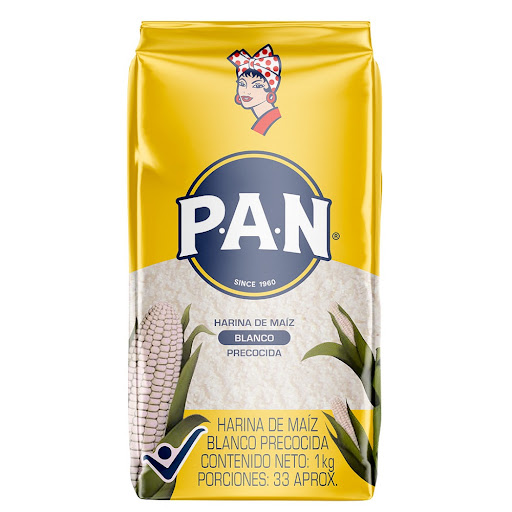 Harina De Maíz Pan Blanco Precocida Paquete x 1 kg