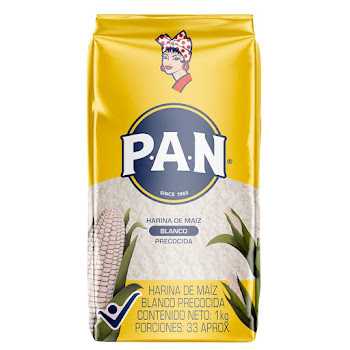 Harina De Maíz Pan Blanco Precocida Paquete x 1 kg  