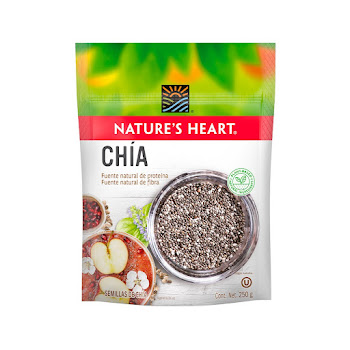 Semillas de Chia Natures   Heart x 250 gr 