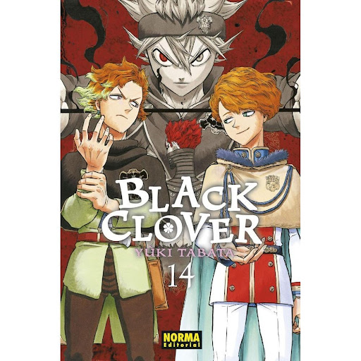 Black Clover No. 14 Editorial Norma Libro x 1.0 BLACK CLOVER 14   Autores:Yuuki Tabata  Colecciones:CÓMIC MANGA  Editoriales:NORMA Editorial  Series:BLACK CLOVER   LA ORDEN REAL!  En la segunda ronda de la prueba de selección el equipo de Asta se e