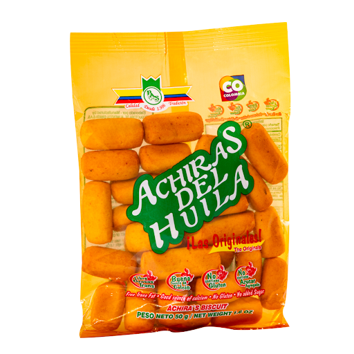 Pasabocas Achiras Del Huila Natural Paquete x 50 gr