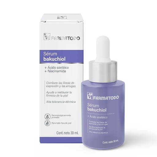 Serum Bakuchiol + Ácido Azelaico Farmatodo x 30ml