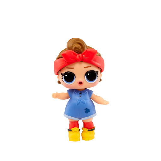 Muñeca Bebé LOL Sorpresa ĦPodemos Hacerlo! LOL Caja x 1 La muñeca LOL Surprise Tot Can Do Baby ofrece una experiencia de juego única con su diseño inspirado en la icónica imagen ;We Can Do It;. Con su traje distintivo y accesorios intercambiables, esta muñ