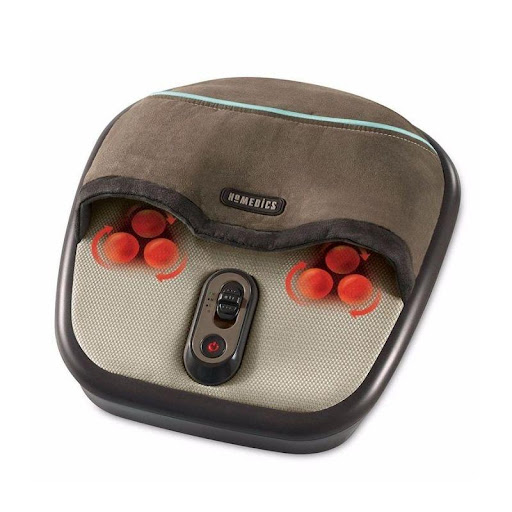 Masajeador Acolchado Homedics HOMEDICS Individual x 1 Masajeador para pies, ofrece un profundo masaje que relaja las plantas y los arcos de los pies cansados, con masaje de compresión de aire variable.