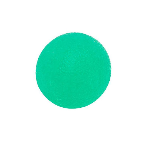 Bola Terapia Recovery Green 25O Recovery  x 1 Está diseñada para fortalecer y mejorar la flexibilidad muscular, siendo ideal para ejercicios de rehabilitación física. Fabricada en silicona, ofrece distintas resistencias según el color, permitiend