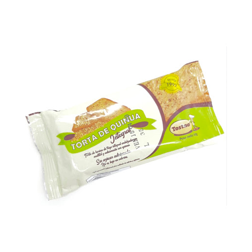 Ponqué Tostao 100% Natural Quinua Paquete x 60 gr