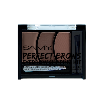 Kit Para Cejas Samy #2 Brunette x 4.1 gr  
