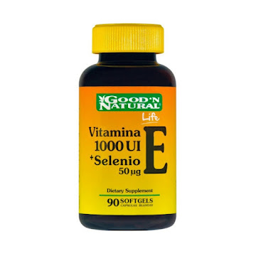 Suplemento Dietario Vitamina E + Selenio 1000Ui/50mcg Good Natural Frasco x 90 Cápsulas  
