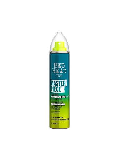 Mini Laca para Cabello Bed Head Masterpiece TIGI Caja x 1 Tu arma secreta para el bolso o la mochila. La Masterpiece en formato mini ofrece el mismo brillo intenso y fijación potente que su versión original. Perfecta para dar los últimos toques, controlar el