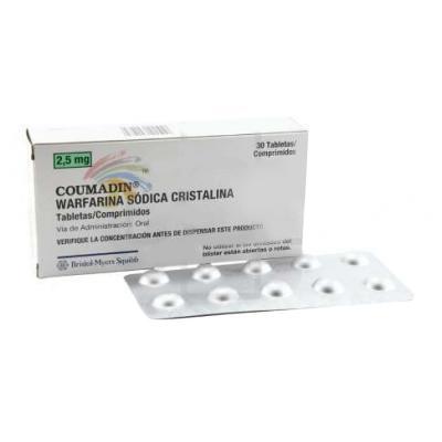 COUMADIN 2.5MG  COM. 