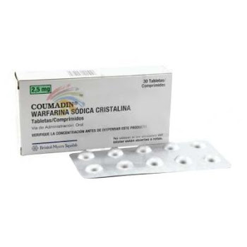 COUMADIN 2.5MG  COM.   CAJA X30COM. BRISTOL WARFARINA SÓDICA           