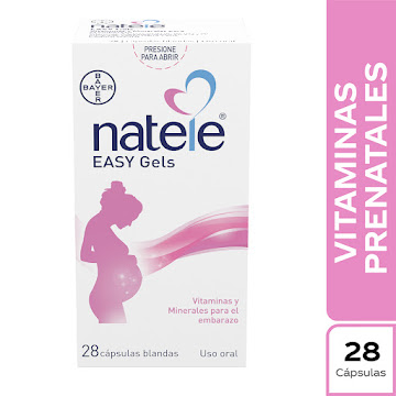Natele Easy Gels Multivitaminico Bayer Caja x 28 Cápsulas  
