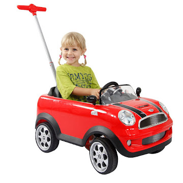 Solo Online Montable Infantil   Prinsel Push Car Minicooper Red  X 1 Unidad 