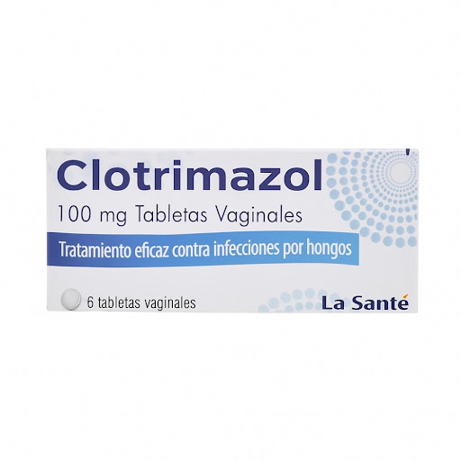 Clotrimazol 100 mg La   Santé Caja x 6 Tabletas Vaginales