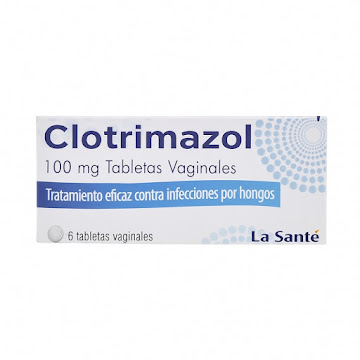 Clotrimazol 100 mg La   Santé Caja x 6 Tabletas Vaginales  