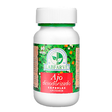 Ajo Desodorizado Labfarve Frasco x 60 Cápsulas  
