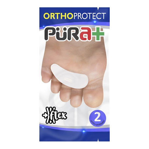 SEPARADOR DEDO EN GARRA PURA PURA  x 1 Separador para dedo en garra marca Pura+, fabricado en silicona de alta tecnología, suave, flexible y de talla única. Diseñado para estirar y alinear los dedos, ayudando a prevenir la retracción del d