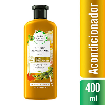 //Acondicionador Herbal Essences Golden Moringa Oil X 400Ml  