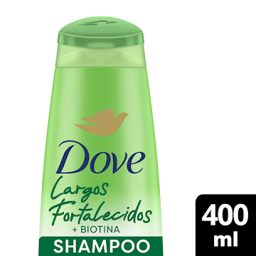 **Shampoo Dove Hidra Liso botella x 400 ml  