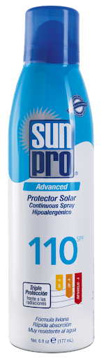 PROTECTOR SOLAR SUN PRO SPF110+ SPRAY CONTINUO ADVANCED X177ML.