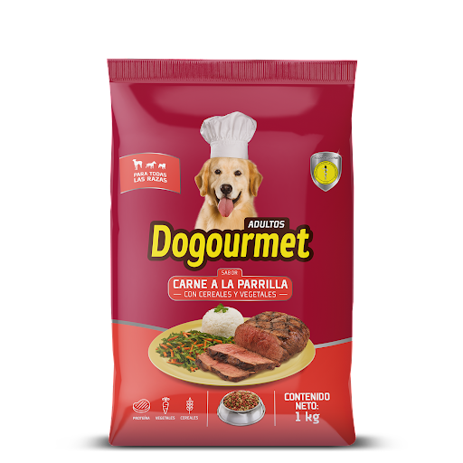 Alimento Para Perros Dogourmet Carne Parrillada Adulto Bolsa x 1 kg