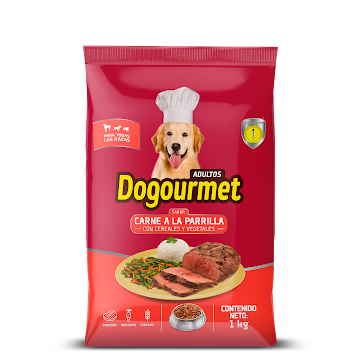 Alimento Para Perros Dogourmet Carne Parrillada Adulto Bolsa x 1 kg  