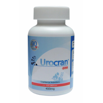 Urocran 400 mg Frasco x 90 Cápsulas  