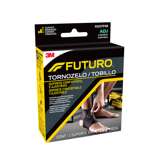 Soporte para Tobillo Futuro Ajustable Caja x 1 und