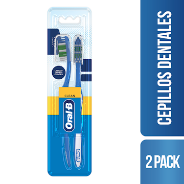 CEPILLO DENTAL ORAL-B   PROTECTOR ANTIBACTERIAL 123 2X1 X2UND            