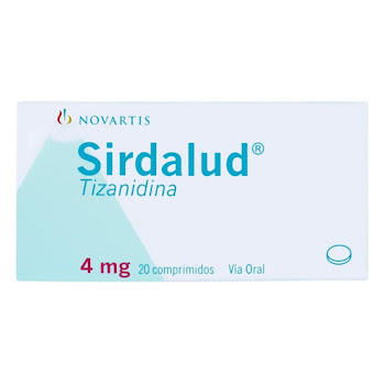 Sirdalud Tizanidina 4 mg Novartis Caja x 20 Comprimidos  