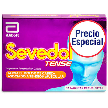 Sevedol Tense Caja x 12 Tabletas  