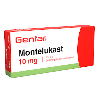 Montelukast 10 mg Genfar Caja x 30 Tabletas  