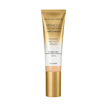 Base Max Factor Miracle Second Skin Mf Light #3 x 30 ml  