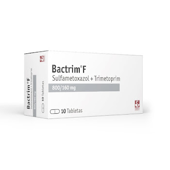 Bactrim F Sulfametoxazol + Trimetoprim 800/160mg Siegfried Caja x 10 Tabletas  