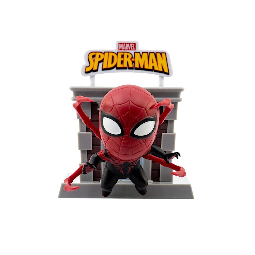 Figura Coleccionable Superior Spider Man Tower Series 10 cms Marvel Caja x 1 Experimenta el poder y la inteligencia del Hombre Araña Superior. ĦPrepárate para unirte al emocionante mundo del multiverso Marvel con nuestra Figura Coleccionable Superior Spider-Man! Con acabados d