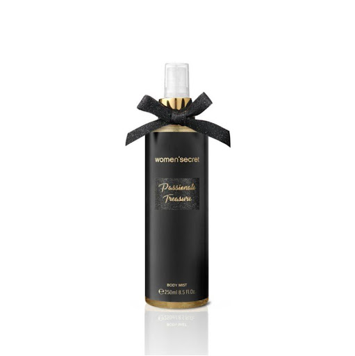 Body Mist Women Secret Passionate Treasure Splash 250ML WOMEN SECRET caja x 1 Passionate Treasure es una fragancia cálida y dulce. Su composición consiste en la nota de fragancia predominante de coco y acordes principales de jazmín, que le dan al usuario una sensación de comodi
