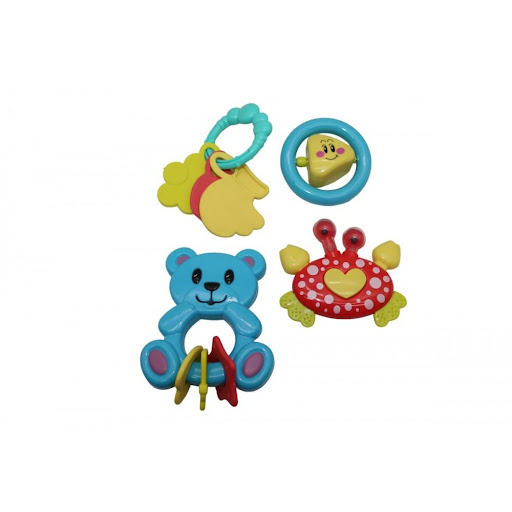 Sonajero Babys Partner X 4 Caja Plasticos Asociados Caja x 1