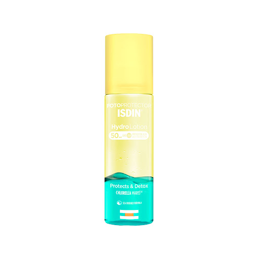 Fotoprotector Corporal Isdin Hydro Lotion Spf 50 Frasco Con Spray x 200 ml