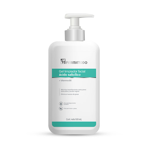 Gel Limpiador Farmatodo Con Ácido Salicílico x 500ml