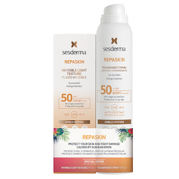 Kit Sesderma Protección Solar Repaskin Facial Y Cuerpo x 2 und  
