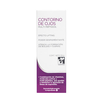 Contorno De Ojos Farmatodo Multipéptidos Efecto Lifting Frasco x 15 ml  