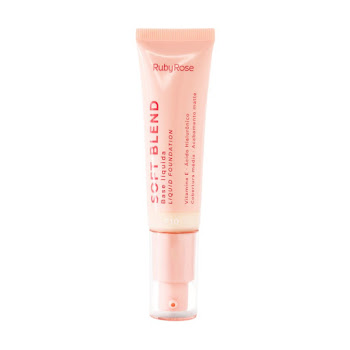 Base Ruby Rose Liquida Soft Blend F10 x 30 gr  