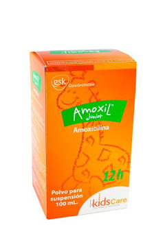 Amoxil Junior 700Mg Suspensión Frasco X100Ml. Gsk Amoxicilina Amoxicilina 750 Mg / 5 Ml undefined