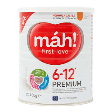 Fórmula Infantil Máh 6-12 Meses Premium con OPO x 400 gr  