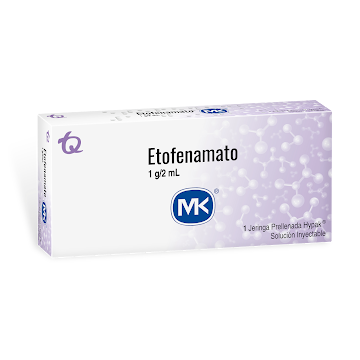 Etofenamato MK 1g/2ml Caja x 1 Jeringa  