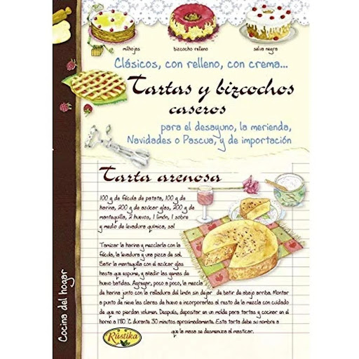 Tartas Y Bizcochos Caseros. Cocina Del Hogar Todo Libro Libro x 1.0 TARTAS Y BIZCOCHOS CASEROS (COCINA DEL HOGAR) -D-  Tartas clásicas, rellenas de chocolate, de crema, con bizcocho borracho... Un libro de recetas para endulzar las ocasiones más especiales.  Editorial
