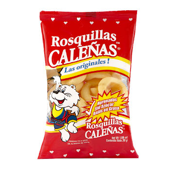 Pasabocas Rosquillas Caleñas Calipan x 30 gr  