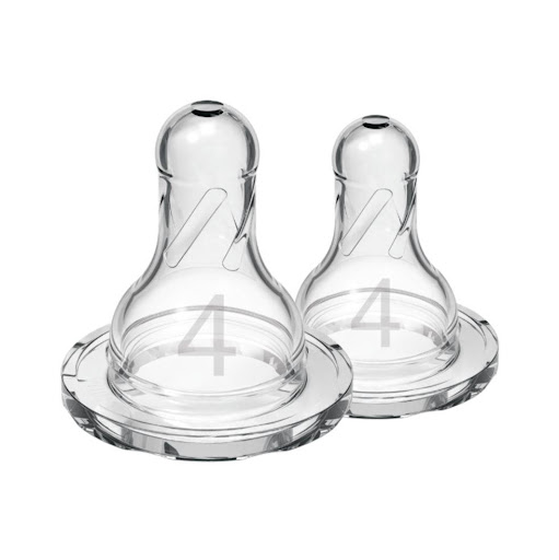 Chupo para Bebe 9+ Meses Nv 4 Boca Estándar Pq X 2 Dr Brown Dr Browns Tetina x 1 Dos chupos nivel 4 para tetero de boca angosta, ideal para bebés de 9 o más meses, su flujo es el adecuado para esta etapa de alimentación del bebé, ideal para leche materna o de fórmula y otros liqui