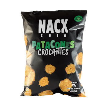 Patacones Crocantes Nack   Crew Paquete x 100 gr  